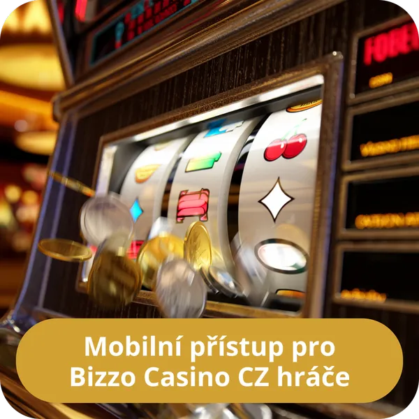 Mobilní přístup pro Bizzo Casino CZ hráče